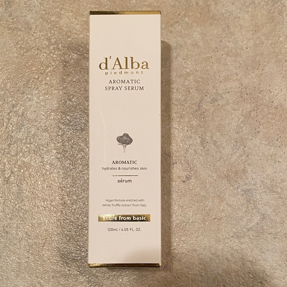 d'Alba Aromatic Spray Serum - White and Gold